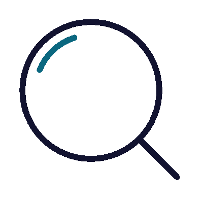 Wired outline 19 magnifier zoom search  1 